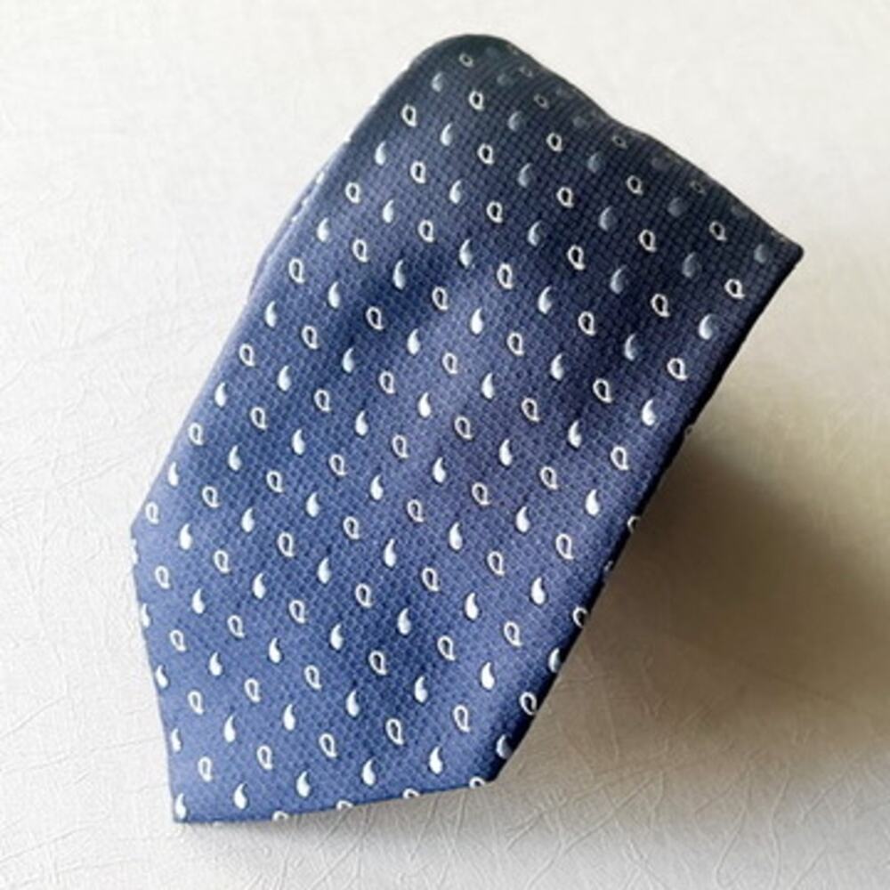 Hugo Boss Red Label Neck Tie Navy Blue Teardrop